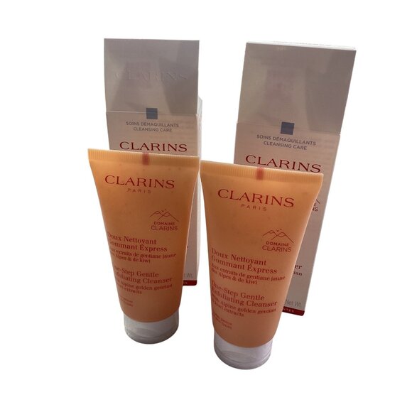 Set of 2 Clarins One-Step Gentle Exfoliating Cleanser Golden Gentian 50ml*NWB - Picture 2 of 6